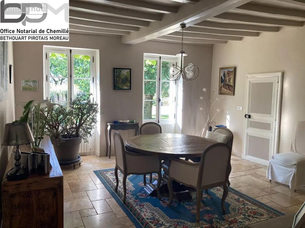 Maison a vendre Chemillé-en-Anjou 49120 Maine-et-Loire 49 190 m2 7 pièces 398475 euros 49062/718 007