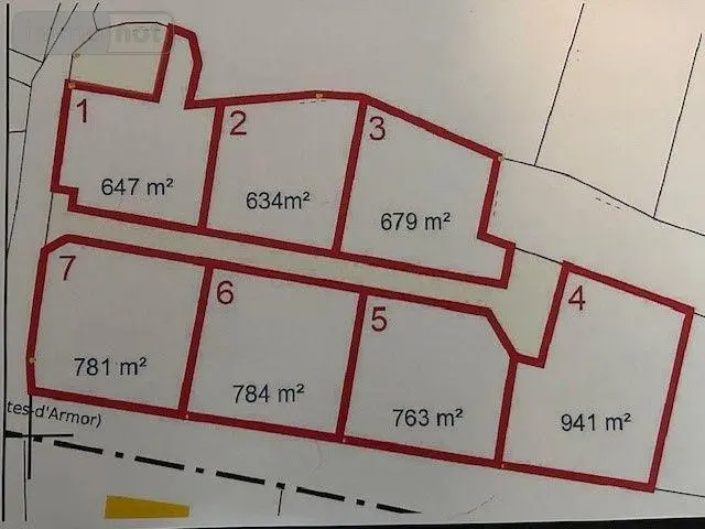Terrain a batir a vendre Saint-Thual 35190 Ille-et-Vilaine 35 86352 euros 22046-203 001