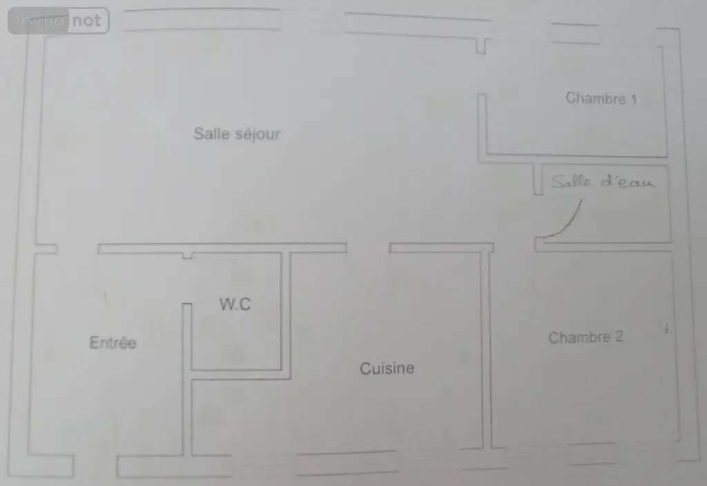 Location appartement Langres 52200 Haute-Marne 52 60 m2 3 pièces 560 euros 020/1030 018