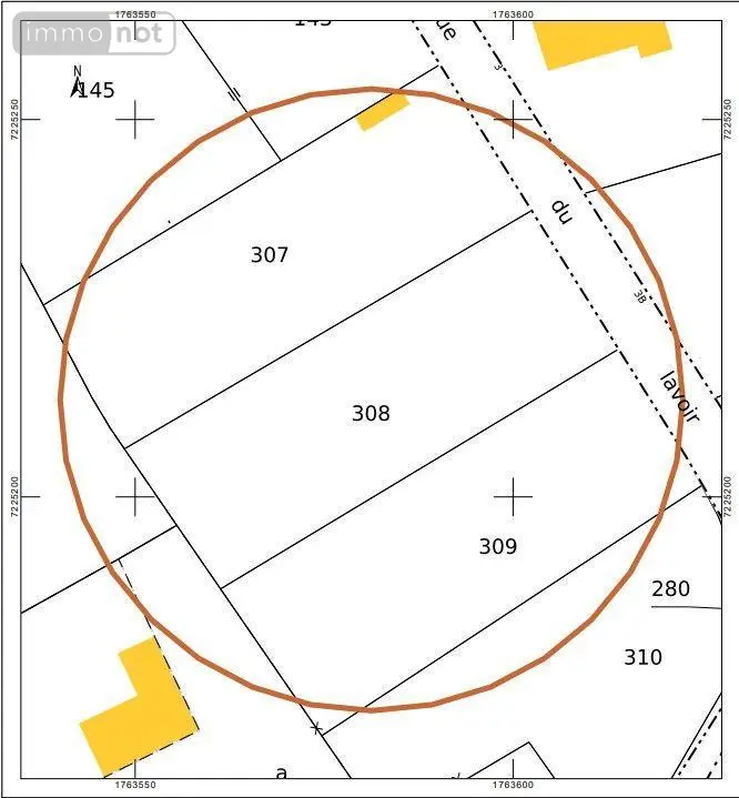 Terrain a batir a vendre Chennegy 10190 Aube 10 1392 m2 25500 euros 10361/6153 005