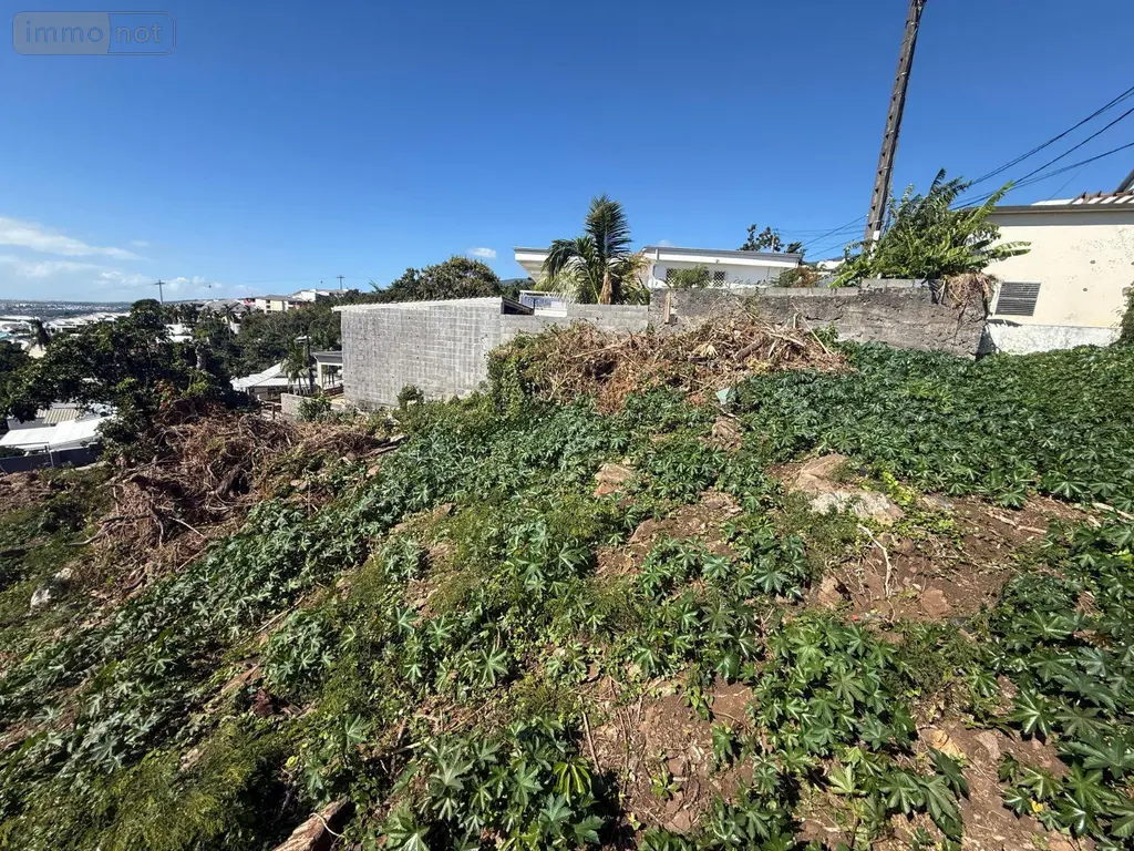 Terrain a batir a vendre Saint-Denis 97490 La Réunion 974 525000 euros 97424/86 016