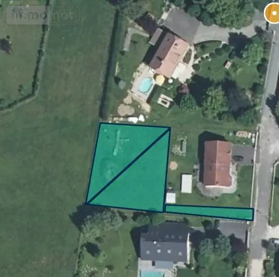 Terrain a batir a vendre Auxon 70000 Haute-Saône 70 1154 m2 65280 euros 70003-10 001