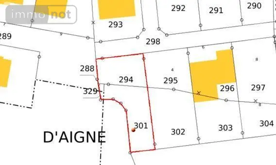 Terrain a batir a vendre La Milesse 72650 Sarthe 72 442 m2 74200 euros SL-72021-455 002
