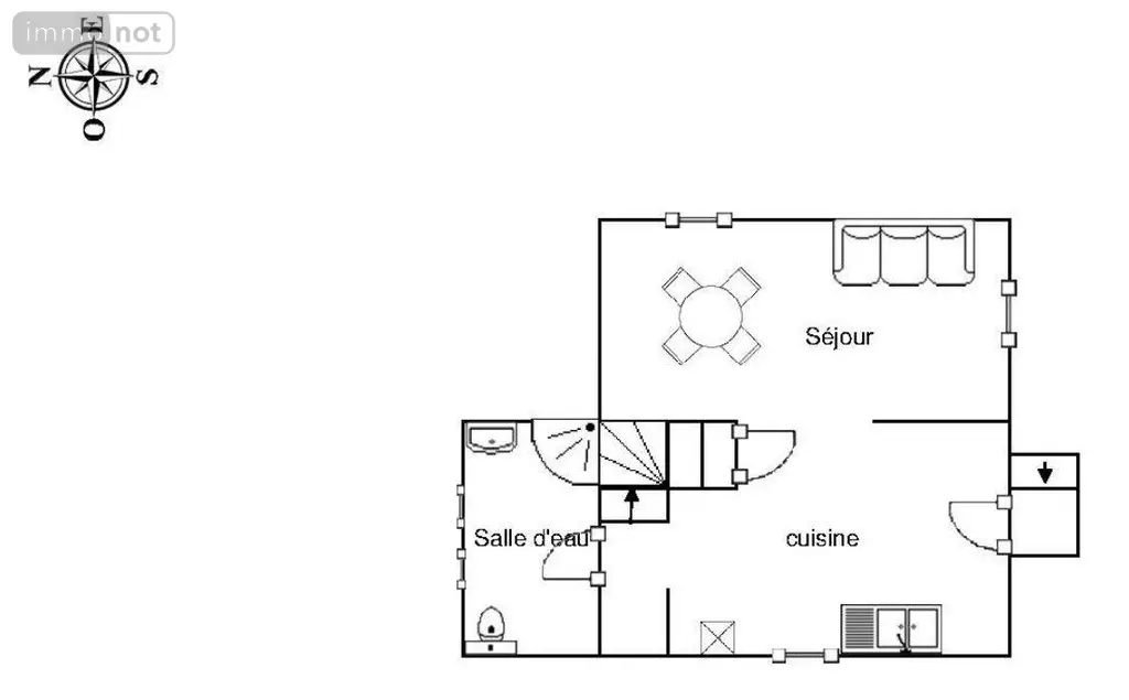 Maison a vendre Châteaudun 28200 Eure-et-Loir 28 65 m2 3 pièces 98000 euros RC/829 014