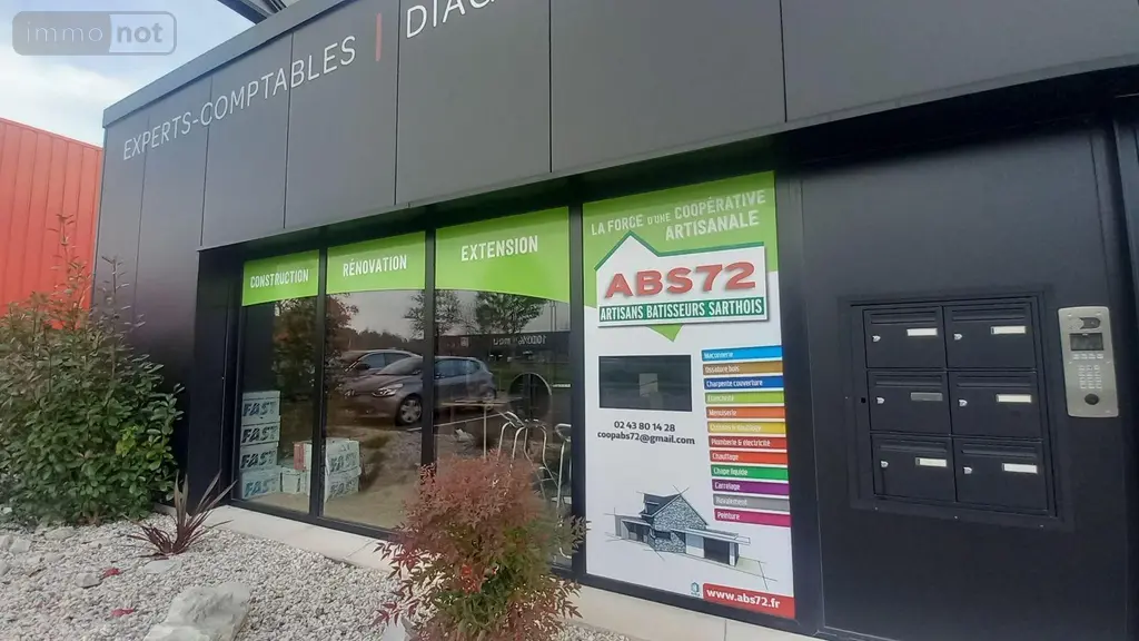 Location fonds et murs commerciaux Le Mans 72000 Sarthe 72 58 m2 1180 euros 72122-1343 001