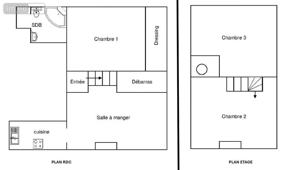 Maison a vendre Cloyes-les-Trois-Rivières 28220 Eure-et-Loir 28 78 m2 4 pièces 107500 euros JS/847 014