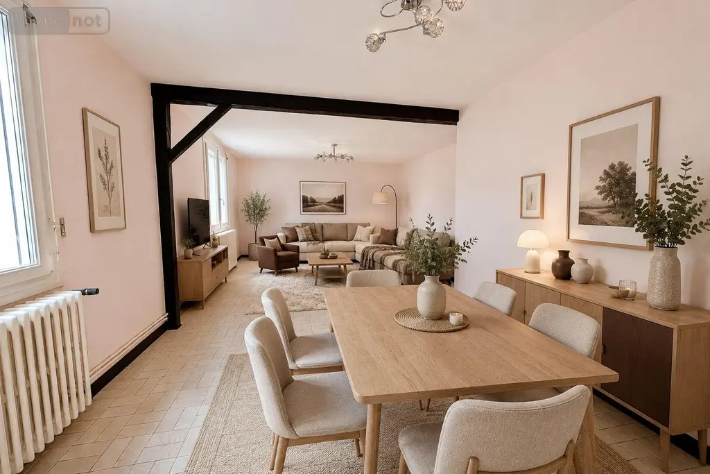 Maison a vendre Montval-sur-Loir 72500 Sarthe 72 115 m2 5 pièces 132500 euros 13861/1518 006