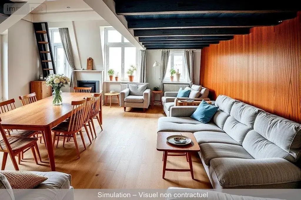 Maison a vendre Villeneuve-sur-Yonne 89500 Yonne 89 163 m2 6 pièces 125000 euros 89062-2 012