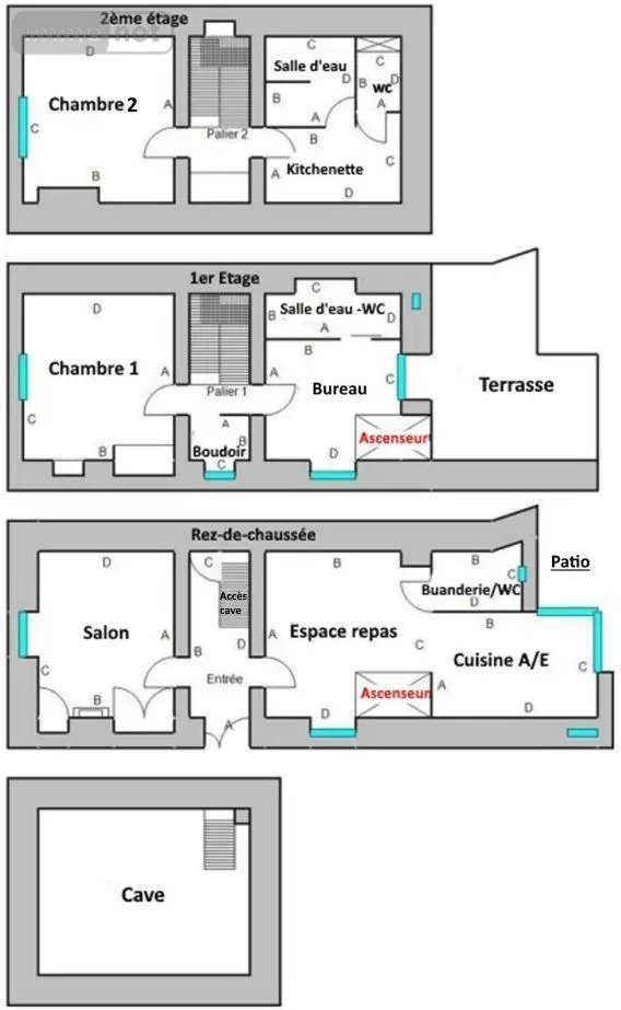 Maison a vendre Le Mans 72000 Sarthe 72 118 m2 290000 euros NL-72000-300 020