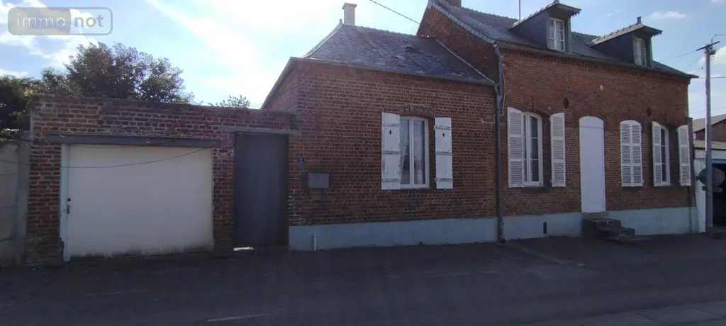 Maison a vendre Sains-Richaumont 02120 Aisne 02 60 m2 3 pièces 54800 euros 02014/869 002