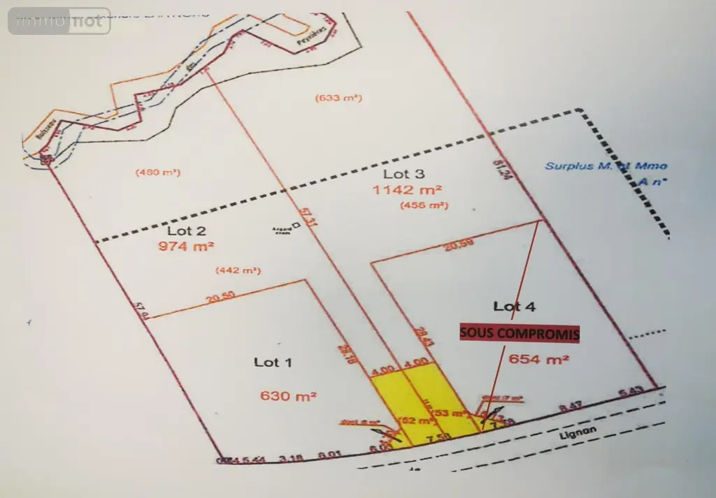 Terrain a batir a vendre Bazas 33430 Gironde 33 50400 euros 32632-2 004