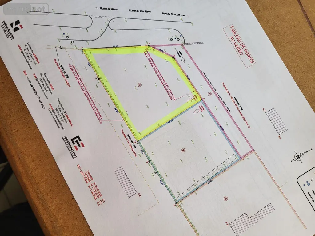 Terrain a batir a vendre Roscoff 29680 Finistère 29 169057 euros 29105/76 002