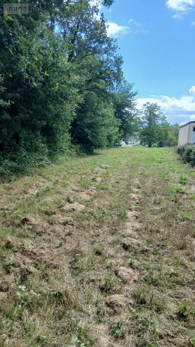 Terrain a batir a vendre La Gacilly 56200 Morbihan 56 1045 m2 54500 euros 009/1274 002