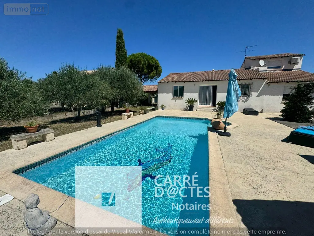 Maison a vendre Clarensac 30870 Gard 30 136 m2 5 pièces 435000 euros 1003 / 566 012