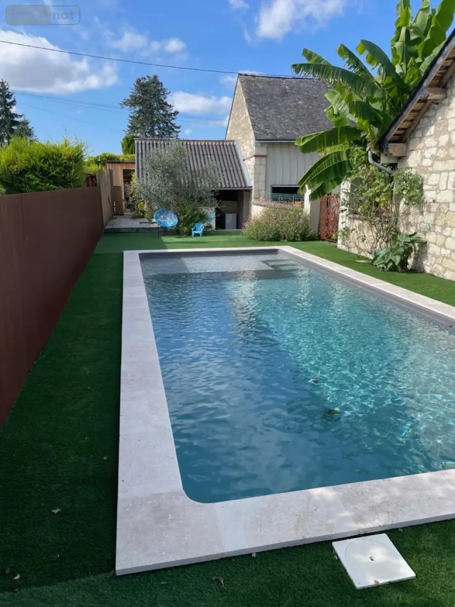Maison a vendre Beaumont-en-Véron 37420 Indre-et-Loire 37 205 m2 6 pièces 397000 euros 37049-90 001