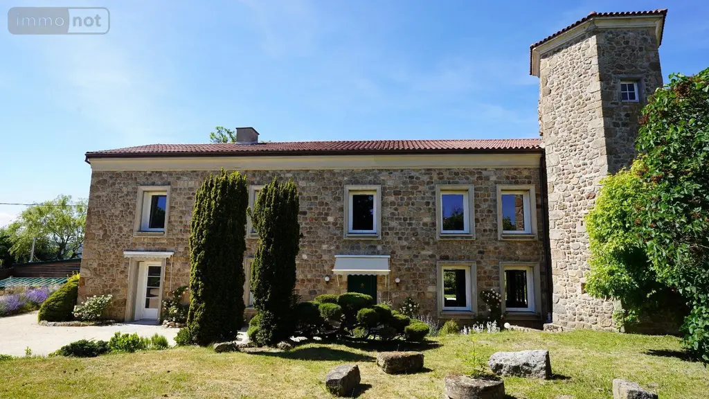 Maison a vendre Monistrol-sur-Loire 43120 Haute-Loire 43 390 m2 12 pièces 1230000 euros 02 001