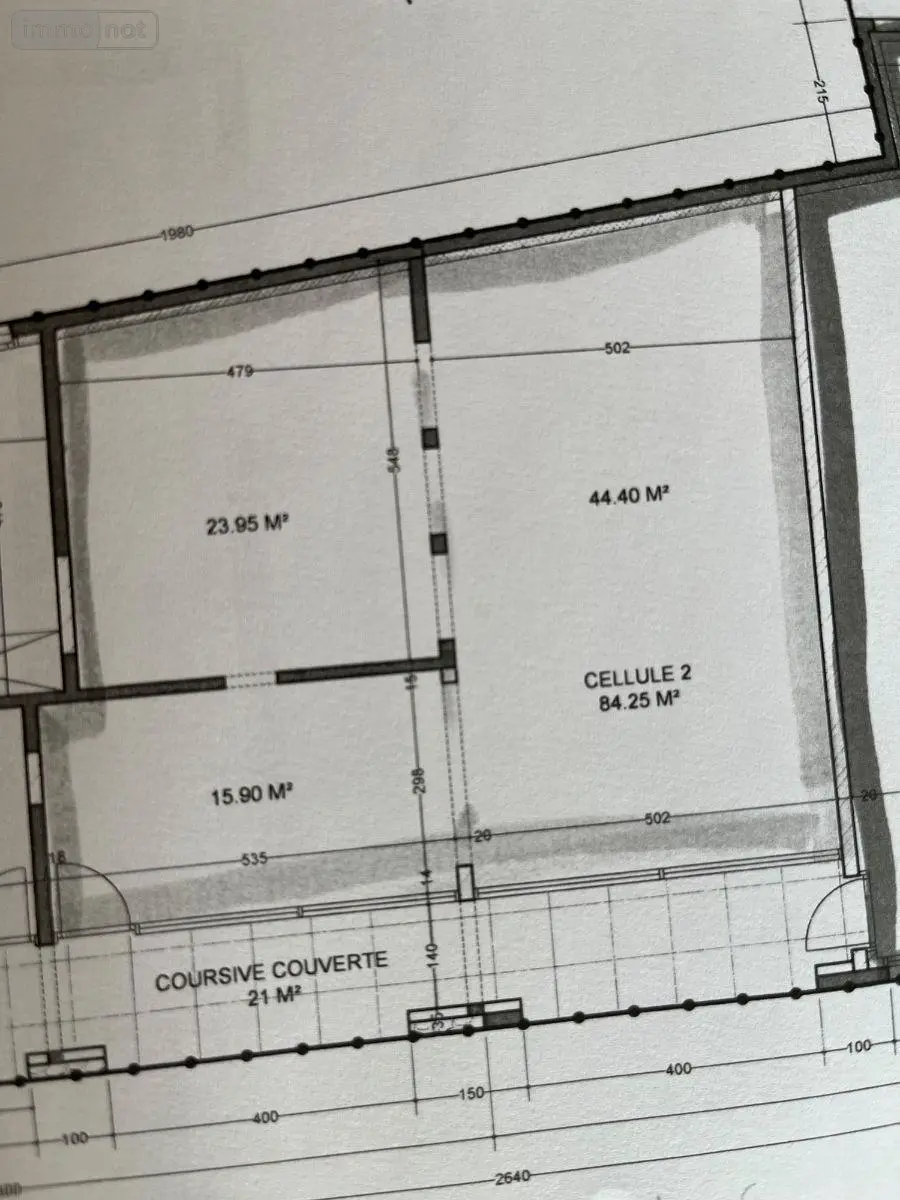 Location fonds et murs commerciaux Bédée 35137 Ille-et-Vilaine 35 84 m2 1200 euros 050/110 005