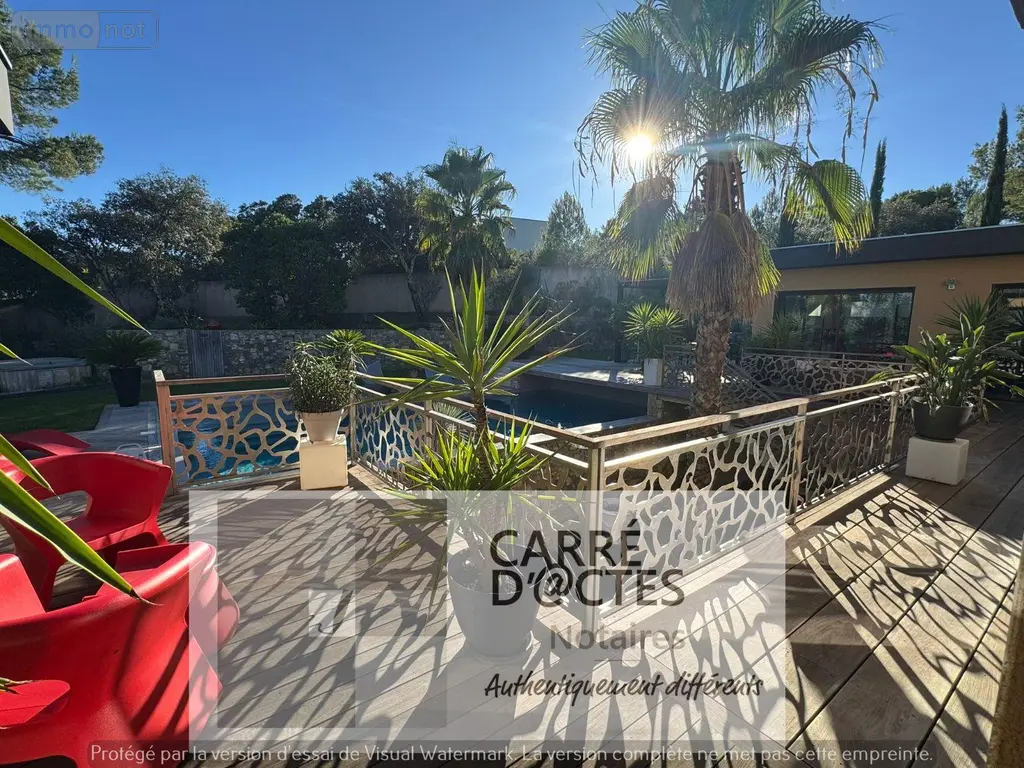 Maison a vendre Nîmes 30900 Gard 30 500 m2 7 pièces 1349000 euros 1003 / 696 020