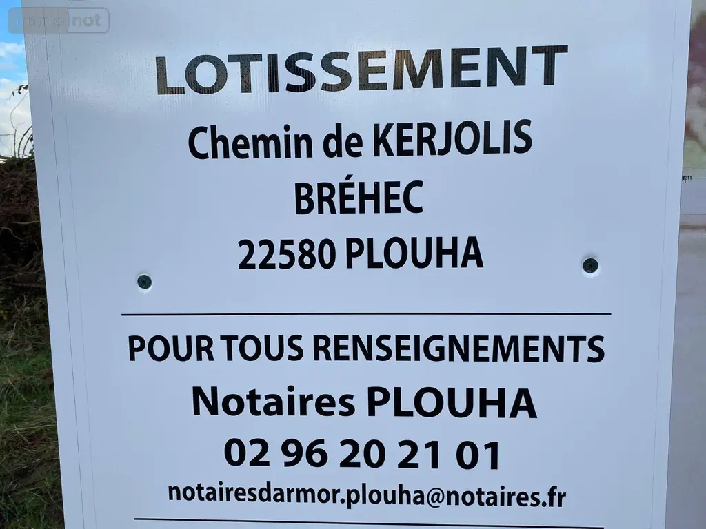 Terrain a batir a vendre Plouha 22580 Côtes-d'Armor 22 78352 euros TEBA-307 002