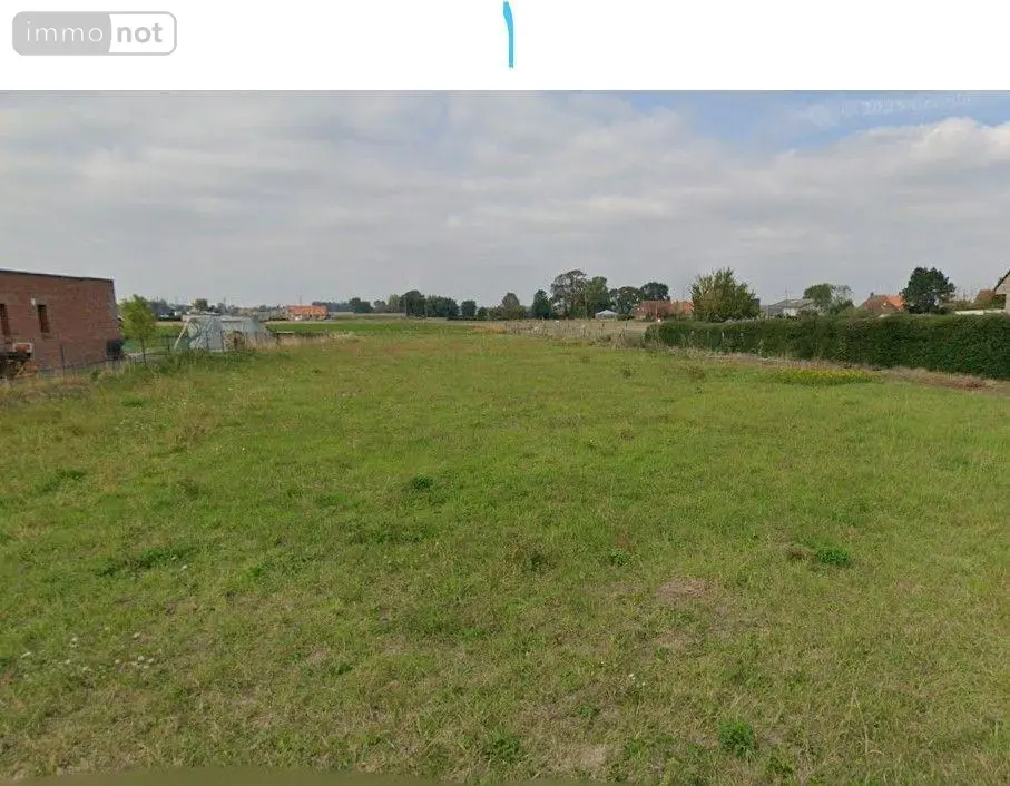 Terrain a batir a vendre Houtkerque 59470 Nord 59 1250 m2 129000 euros W4025 002