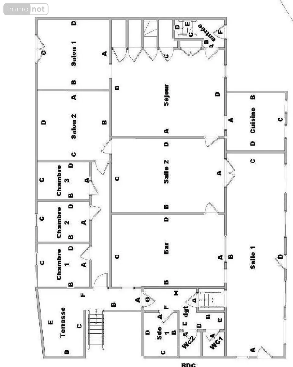 Maison a vendre Étrochey 21400 Côte-d'Or 21 306 m2 20 pièces 139000 euros 10043-284 017