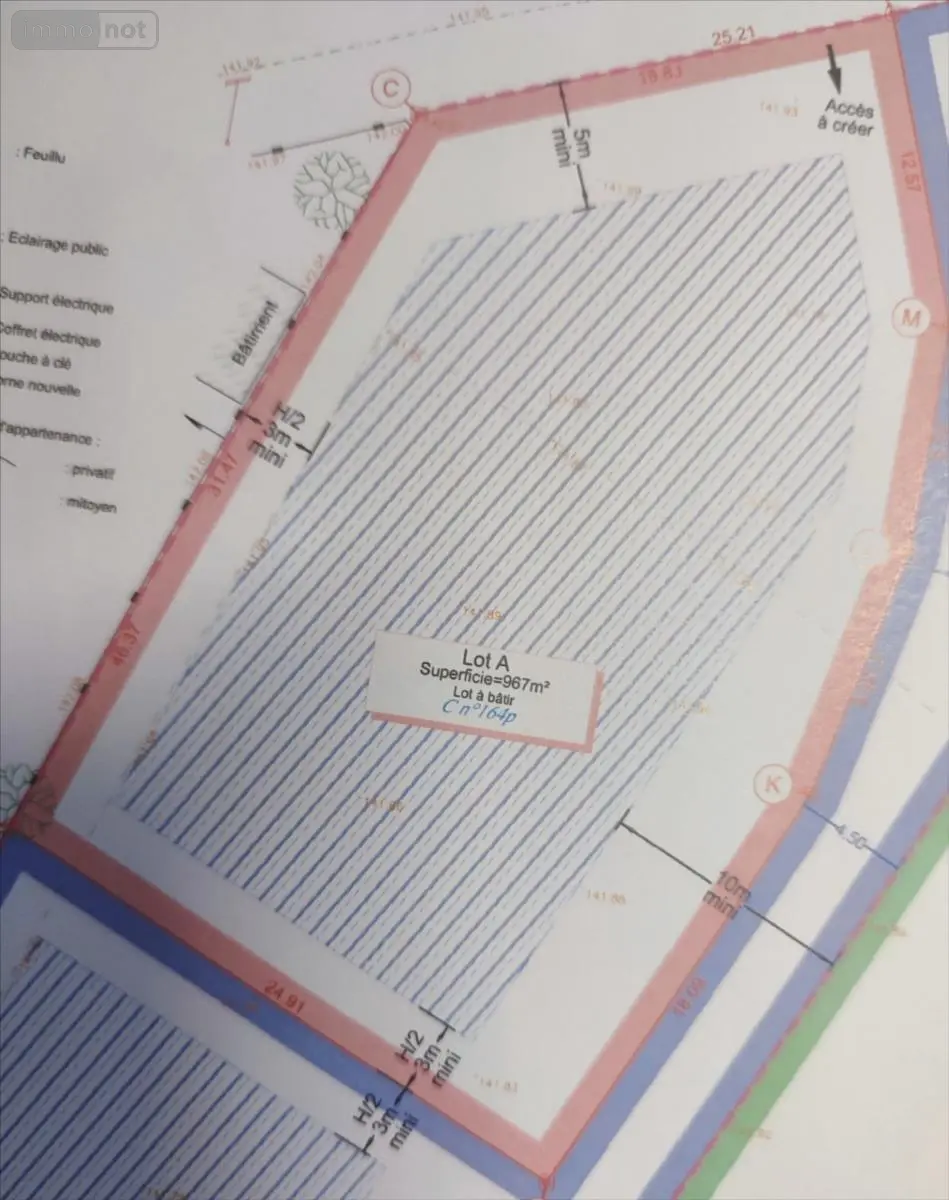Terrain a batir a vendre Émalleville 27930 Eure 27 68000 euros 27082-994275 002