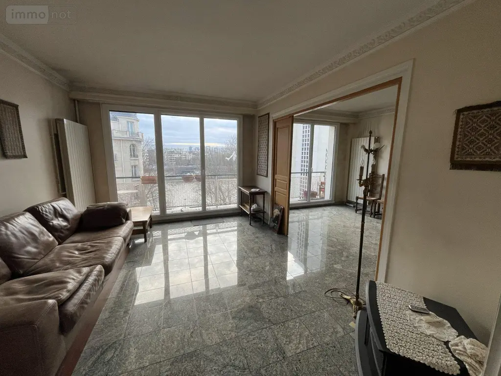 Appartement a vendre Paris 16e Arrondissement 75016 Paris 75 72 m2 3 pièces 758000 euros 75039/6 009