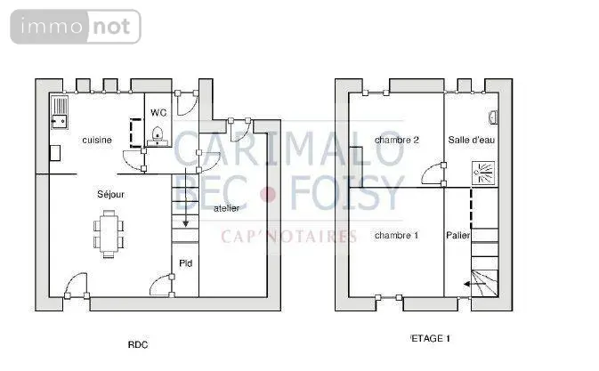 Maison a vendre Cloyes-les-Trois-Rivières 28220 Eure-et-Loir 28 50 m2 3 pièces 59000 euros JS/949 012