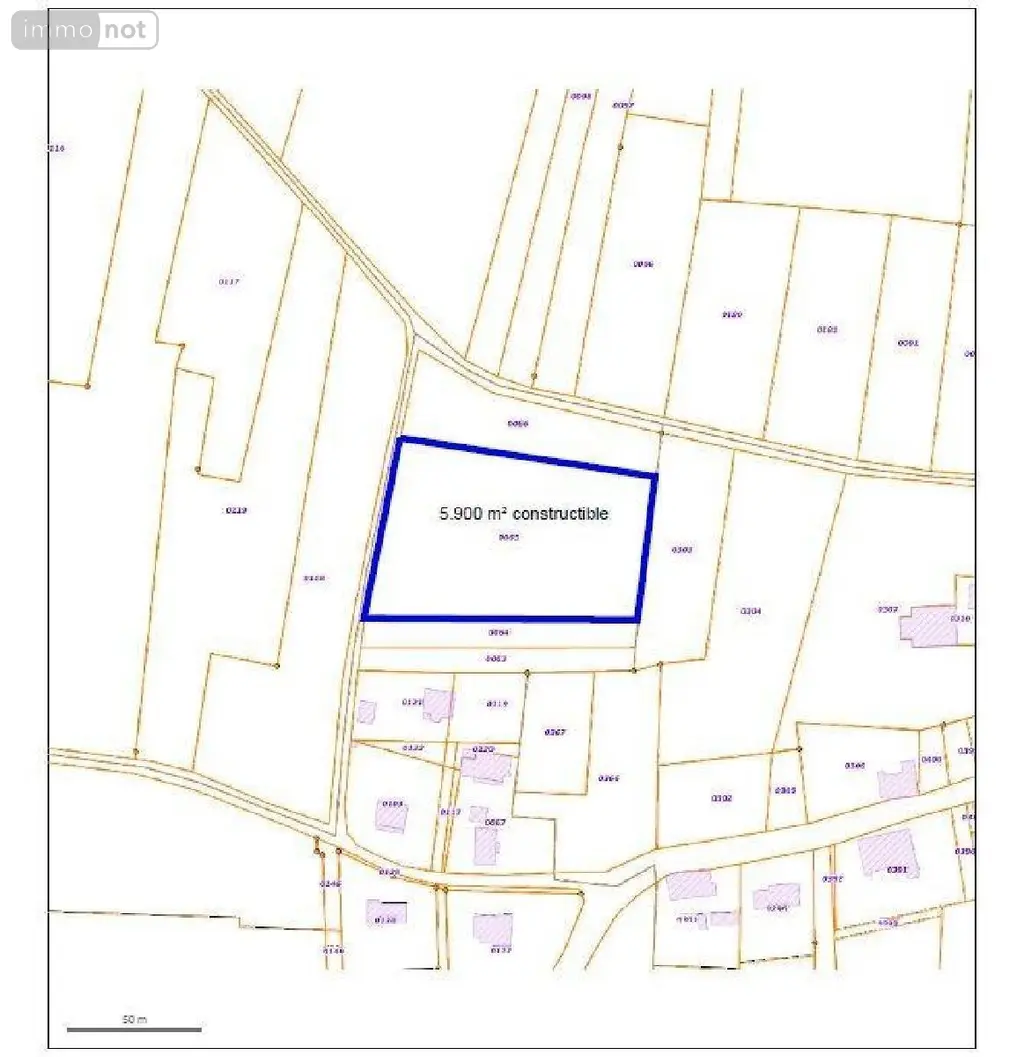 Terrain a batir a vendre Xertigny 88220 Vosges 88 64600 euros AH-5TP221 002
