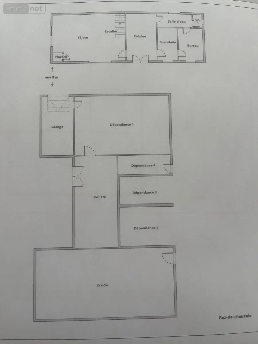 Maison a vendre Montval-sur-Loir 72500 Sarthe 72 119 m2 9 pièces 262500 euros 13816/1184 031