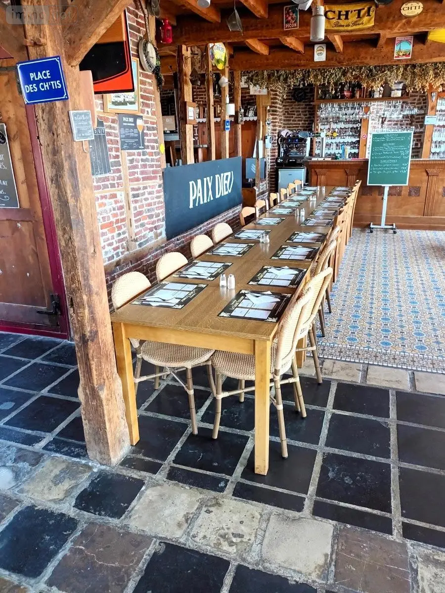 Fonds et murs commerciaux a vendre Sercus 59173 Nord 59 132 m2 5 pièces 336000 euros H9734 005