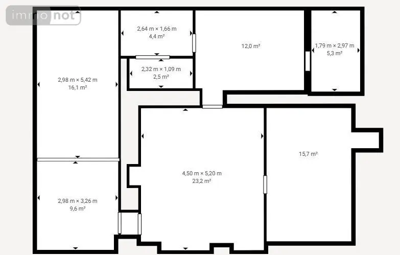 Maison a vendre Maël-Carhaix 22340 Côtes-d'Armor 22 113 m2 5 pièces 145000 euros CHEUVREUX MC1-VI 014