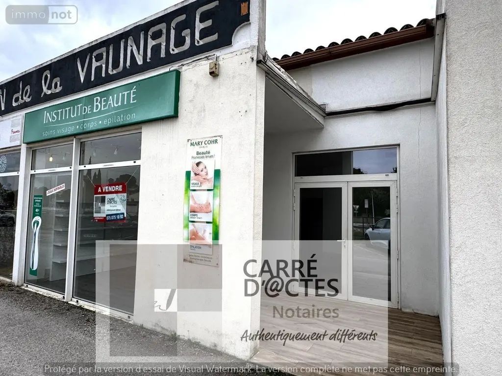 Fonds et murs commerciaux a vendre Caveirac 30820 Gard 30 75 m2 189000 euros 1003 / 856 009