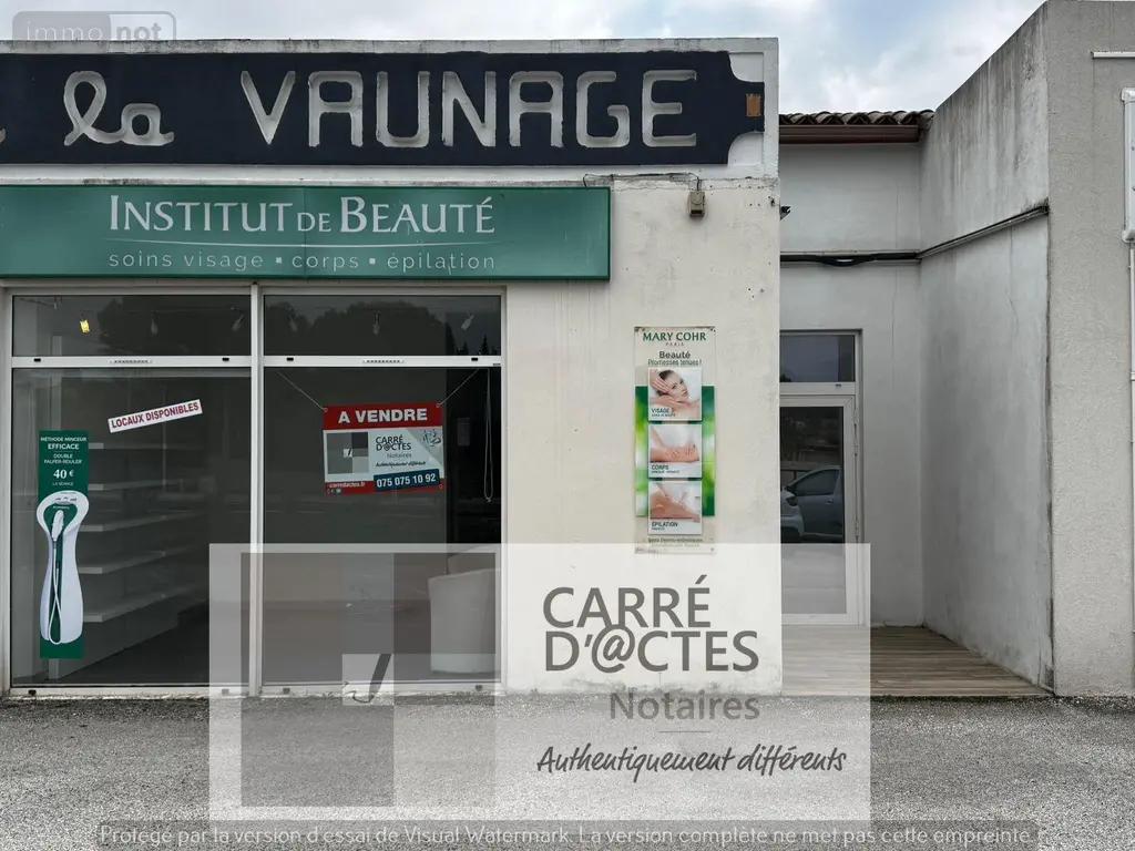 Fonds et murs commerciaux a vendre Caveirac 30820 Gard 30 75 m2 189000 euros 1003 / 856 010