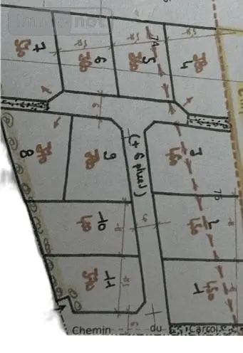Terrain a batir a vendre Chinon 37500 Indre-et-Loire 37 8770 m2 70500 euros 37049-123 001