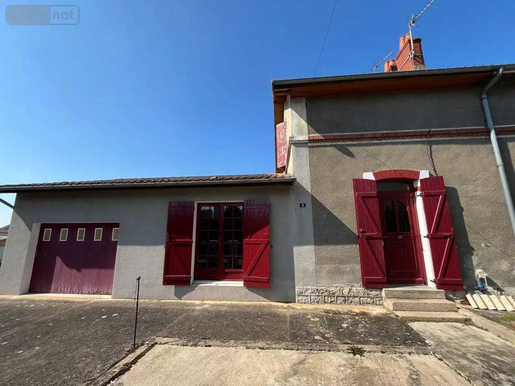 Maison a vendre Montceau-les-Mines 71300 Saône-et-Loire 71 100 m2 3 pièces 84800 euros 063/1481 002