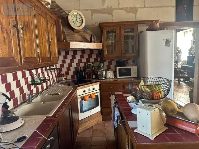 Maison a vendre Saint-Nicolas-de-Bourgueil 37140 Indre-et-Loire 37 220 m2 7 pièces 347200 euros 37049-124 008