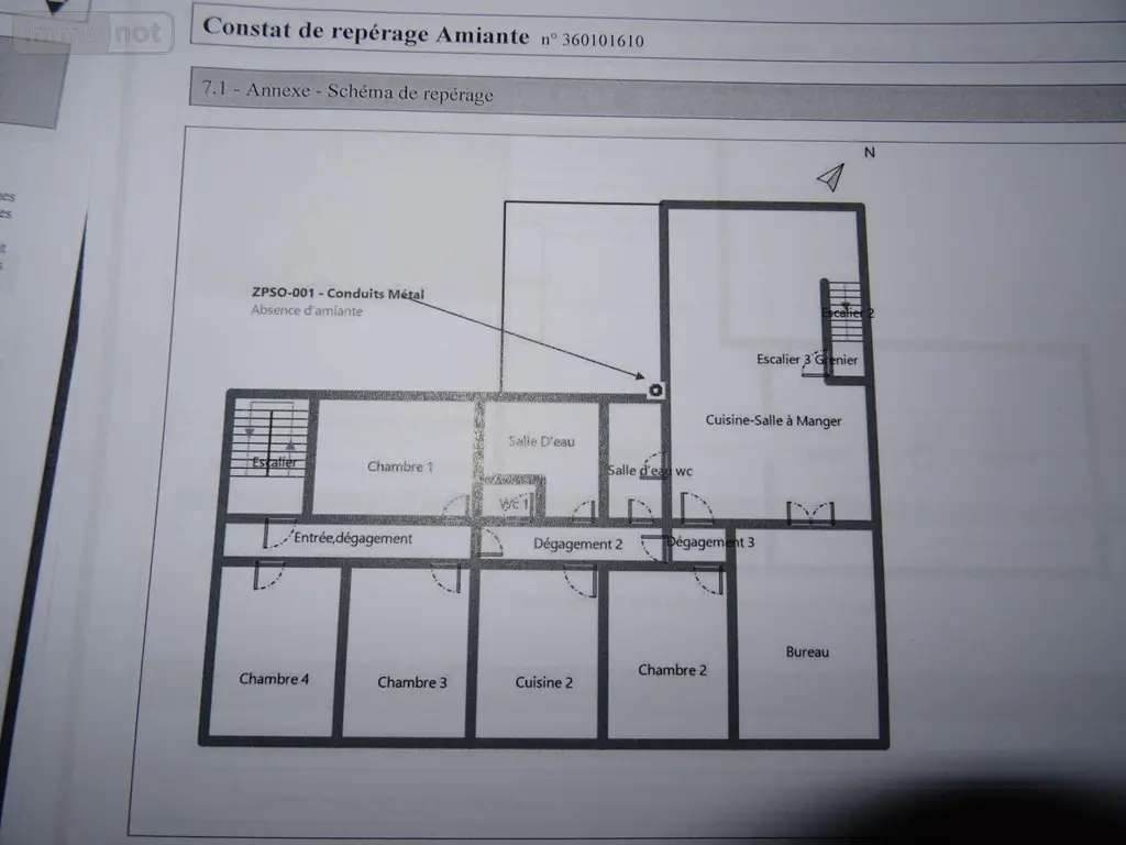 Divers a vendre Valençay 36600 Indre 36 134 m2 6 pièces 212000 euros 36019/816 003