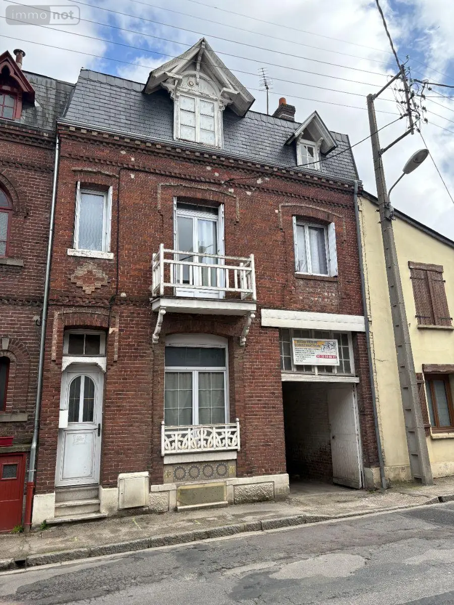 Maison a vendre Eu 76260 Seine-Maritime 76 125 m2 6 pièces 254000 euros 76041/163 001