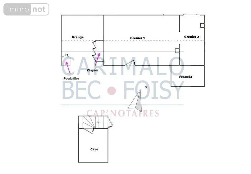 Maison a vendre Cloyes-les-Trois-Rivières 28220 Eure-et-Loir 28 47 m2 3 pièces 55000 euros JS/986 015