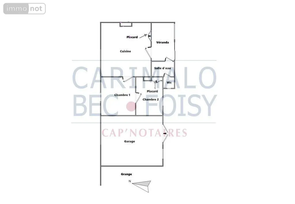 Maison a vendre Cloyes-les-Trois-Rivières 28220 Eure-et-Loir 28 47 m2 3 pièces 55000 euros JS/986 016