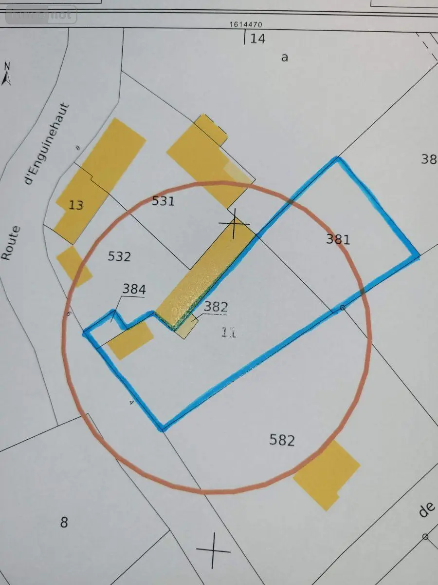 Terrains de loisirs bois etangs a vendre Beussent 62170 Pas-de-Calais 62 33900 euros 069/654 006