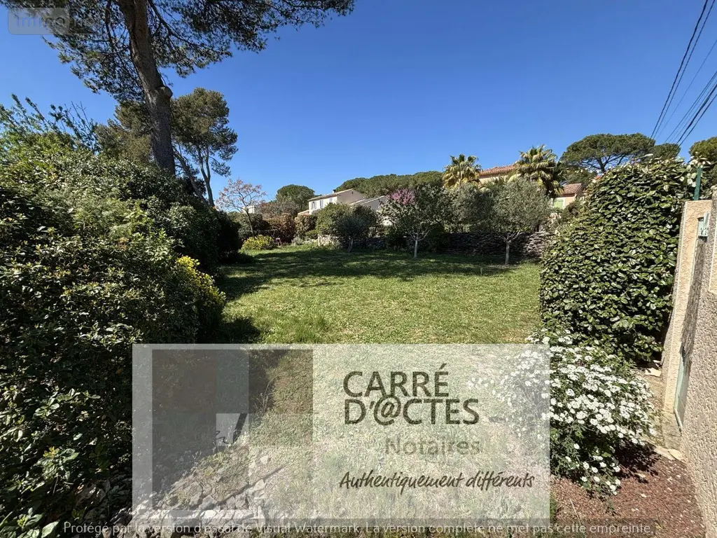 Terrain a batir a vendre Nages-et-Solorgues 30114 Gard 30 147000 euros 1003 / 943 005
