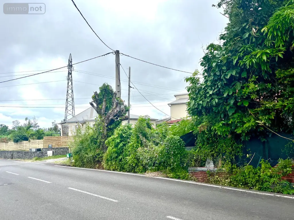 Terrain a batir a vendre Saint-Benoît 97470 La Réunion 974 99000 euros 97424/268 010