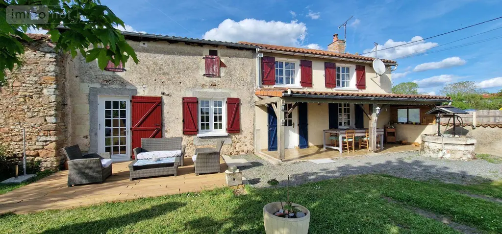 Maison a vendre Mauzé-Thouarsais 79100 Deux-Sèvres 79 136 m2 4 pièces 137000 euros 79079-55 013