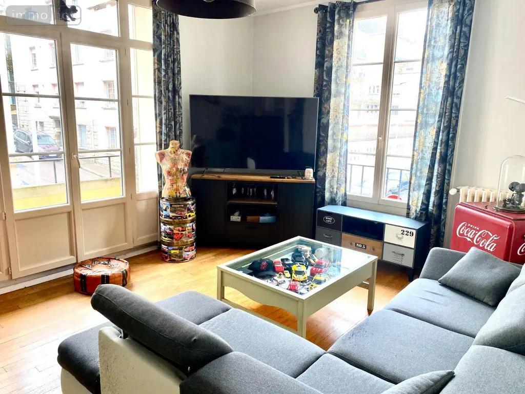 Appartement a vendre Le Creusot 71200 Saône-et-Loire 71 100 m2 4 pièces 126600 euros 13744/331 014