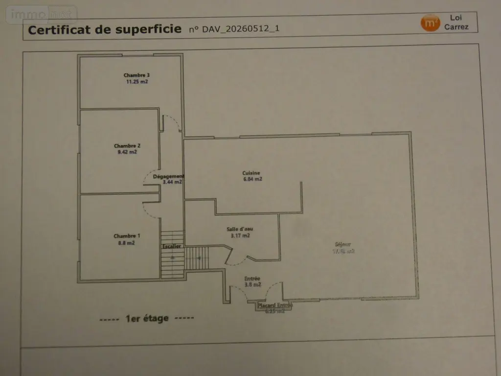 Appartement a vendre Riom 63200 Puy-de-Dôme 63 64 m2 4 pièces 126600 euros 13352/480 002