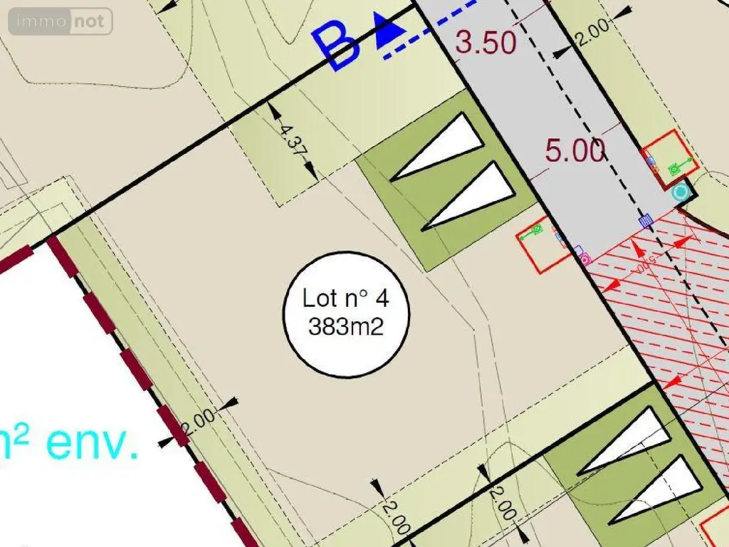 Terrain a batir a vendre Saint-Erblon 35230 Ille-et-Vilaine 35 473 m2 105600 euros 35129-6817 005