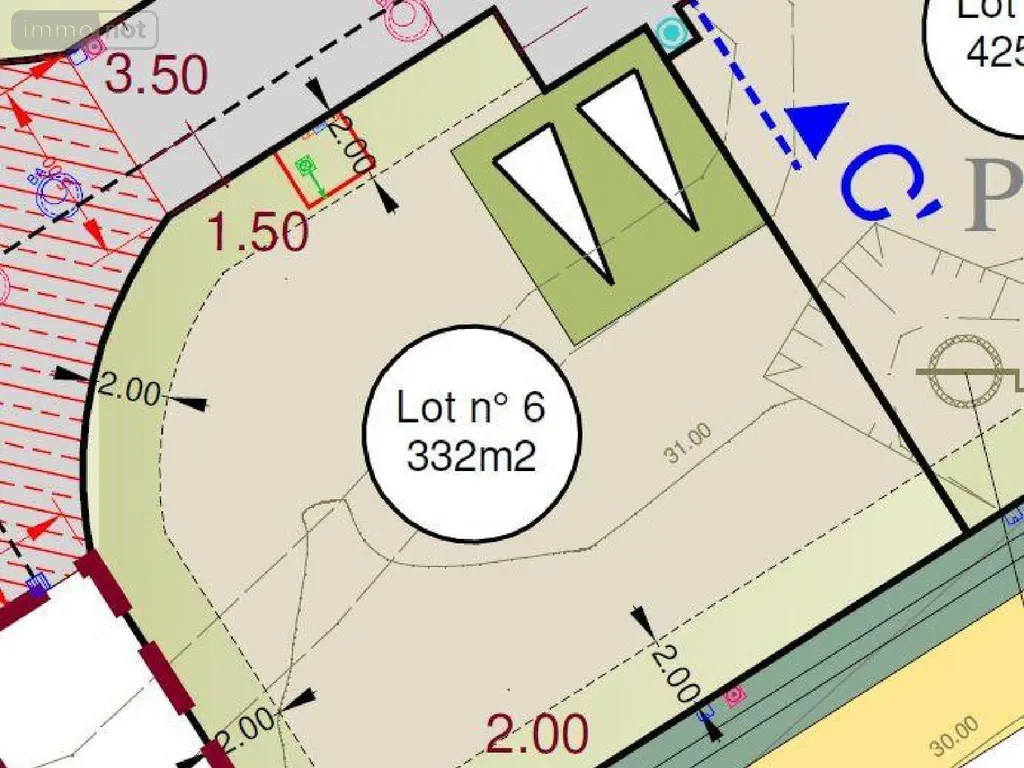 Terrain a batir a vendre Saint-Erblon 35230 Ille-et-Vilaine 35 473 m2 105600 euros 35129-6817 008