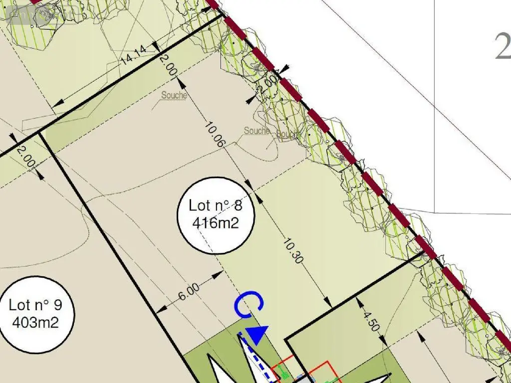 Terrain a batir a vendre Saint-Erblon 35230 Ille-et-Vilaine 35 473 m2 105600 euros 35129-6817 009